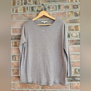 Ann Taylor Loft Taupe Lightweight Sweater Sz S